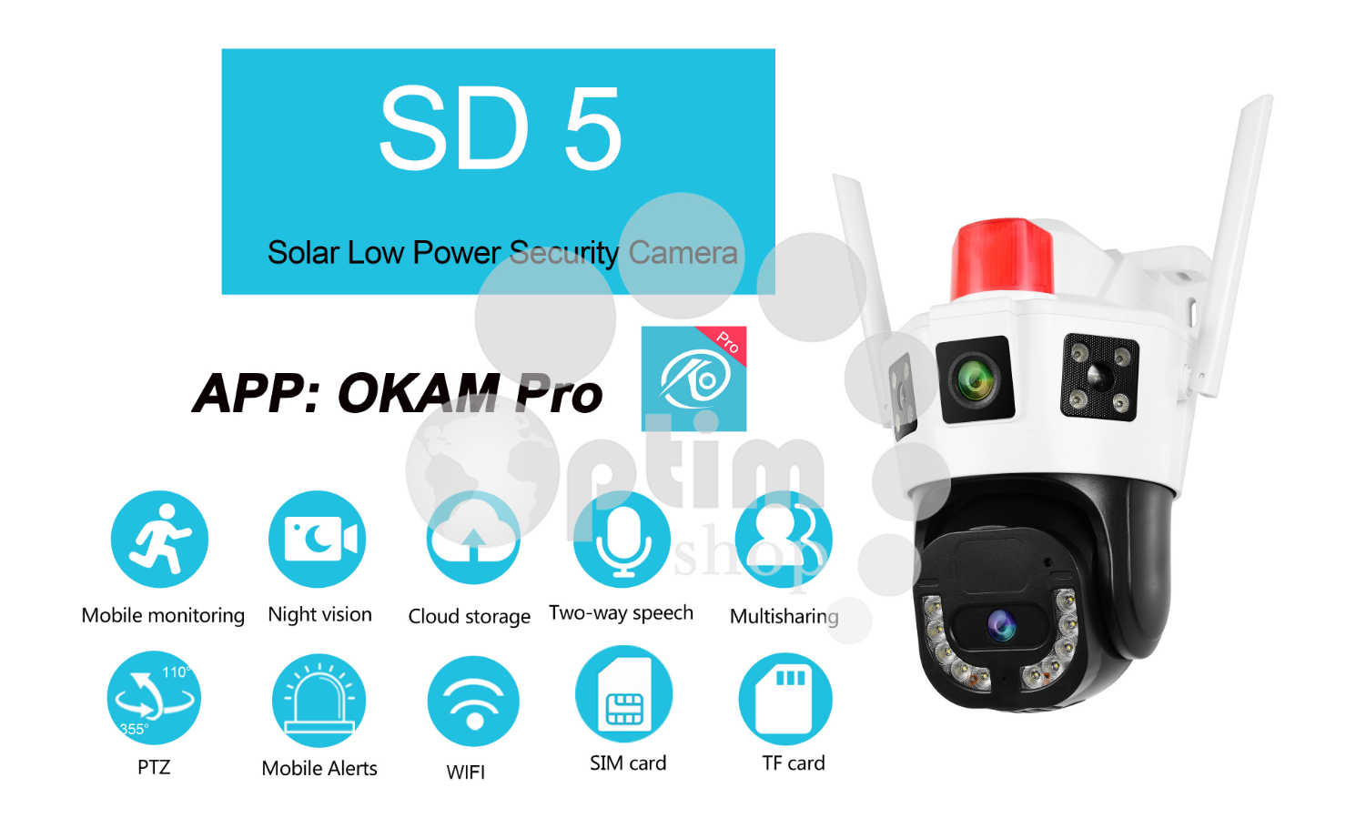 Камера SD5-4G