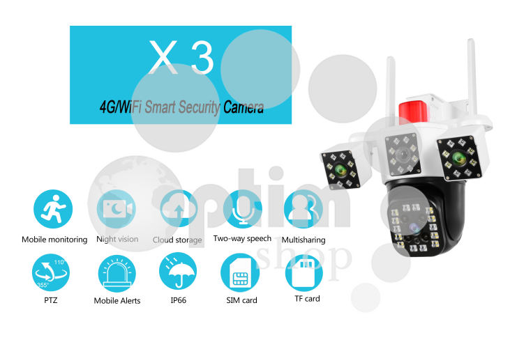Камера X3-4G