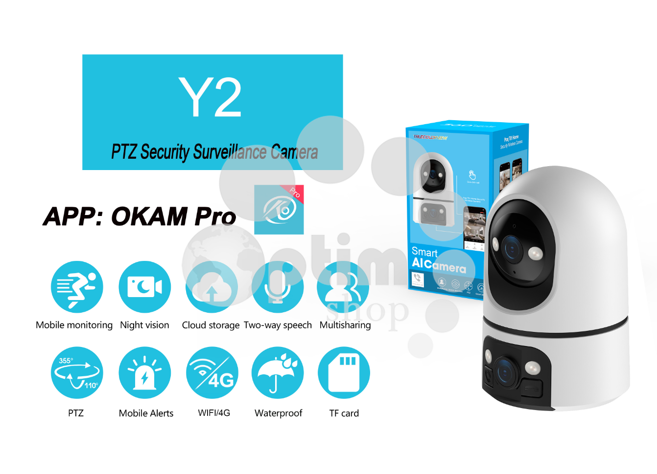 Камера Y2-WIFI